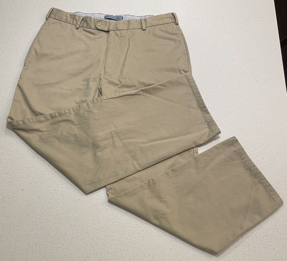 Peter Millar Soft Touch Twill 5-Pocket Pant Khaki Chino Pants Men's 33
